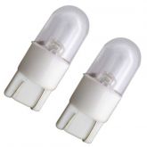 Lâmpada Led Esmagada Super Branca 12V (par)