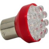 Lâmpada 7 led 1034 2 Polos Vermelha